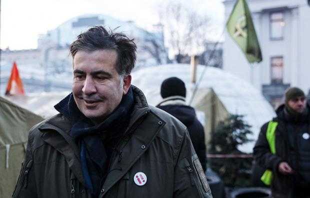 Сторонники Саакашвили перекрыли улицу возле следственного изолятора СБУ