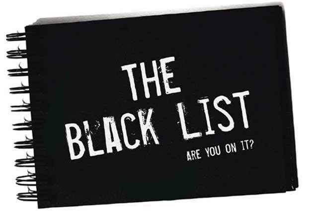  :  blackList     