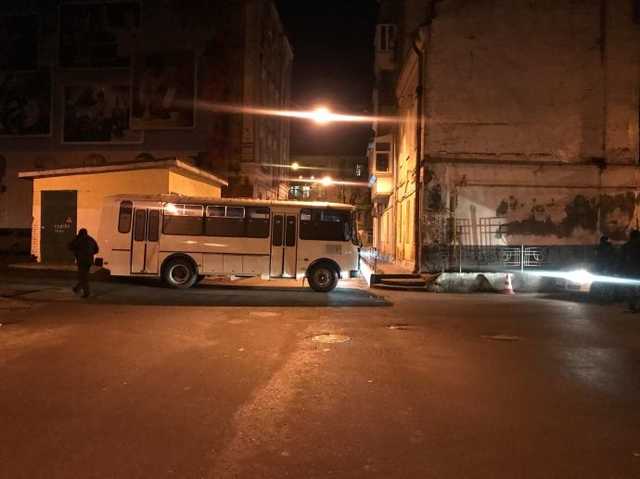 Возле СИЗО, где находится Саакашвили, перекрыли улицу