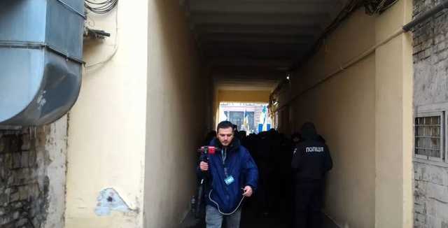 Полиция заблокировала Печерский райсуд Киева в связи с заседанием по Саакашвили