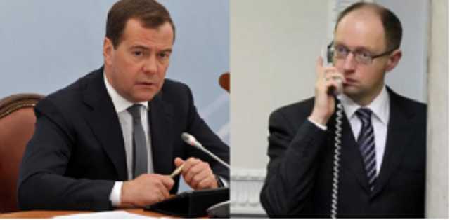 Яценюк рассказал о двух звонках Медведева в 2014 году сразу после Майдана