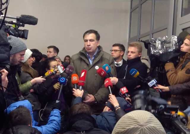 Саакашвили пришел в Генпрокуратуру