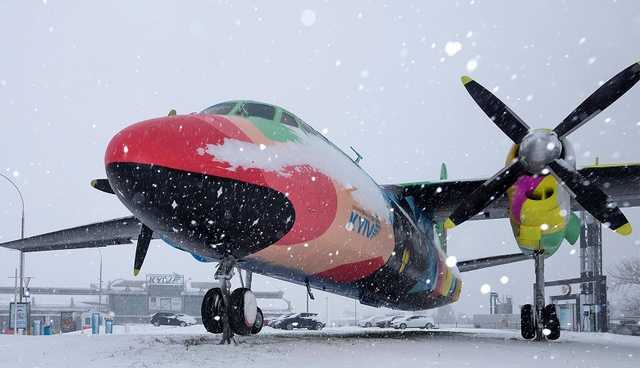 Из-за непогоды «Жуляны» перенаправили часть рейсов в «Борисполь»