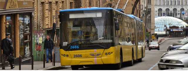 В Киеве троллейбусы временно не будут ездить на Майдан: подробности