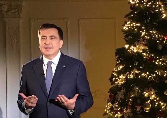 Саакашвили заявил, что ZIK будет транслировать на Новый год его поздравление