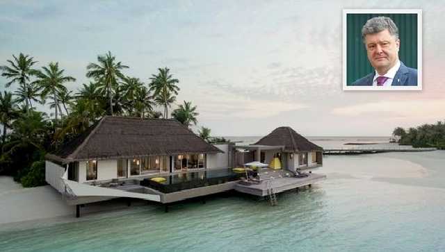 "Наследный принц Мальдивский". Соцсети о тропическом отдыхе Порошенко за полмиллиона долларов