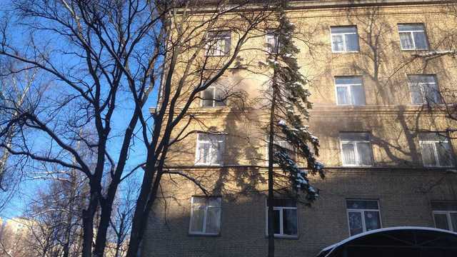 В столице горело общежитие КНУ им. Шевченко
