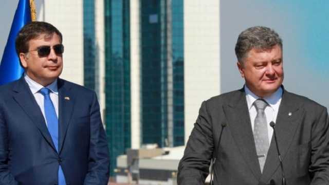 Саакашвили: Порошенко пошел по пути Гитлера