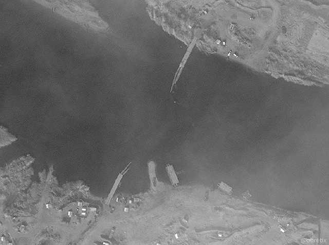 В Сирии ушел под воду мост, построенный россиянами