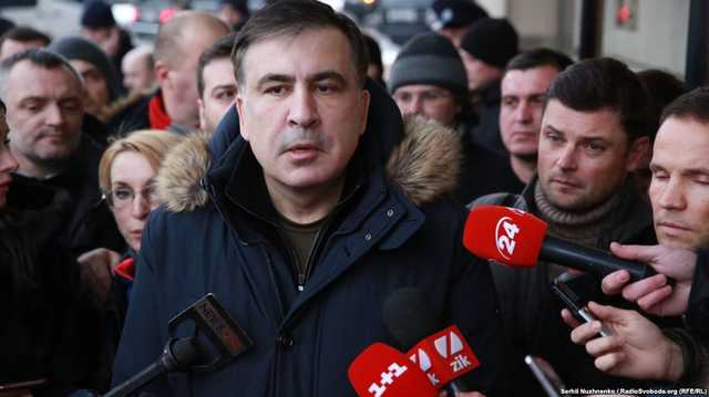Саакашвили предоставил фото силовиков, пытавшихся его задержать в пятницу