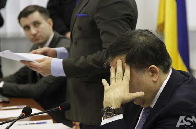 Саакашвили выслан из Украины по решению суда - Госпогранслужба