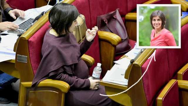 Нардеп Пташник собралась в декретный отпуск