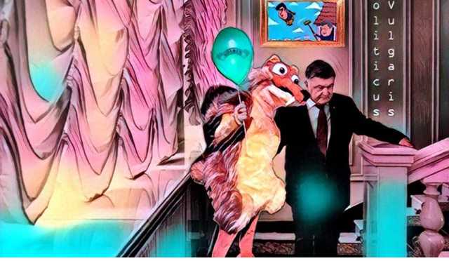 Сергей Лямец: «Портрет в поролоновом костюме белочки бегал по Хрещатику»