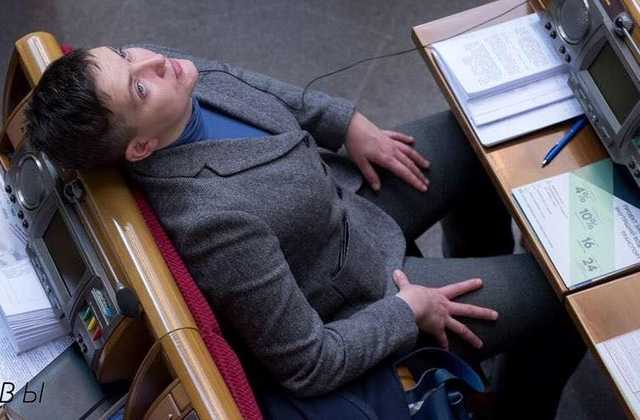 Савченко подловили на странном поведении в Раде