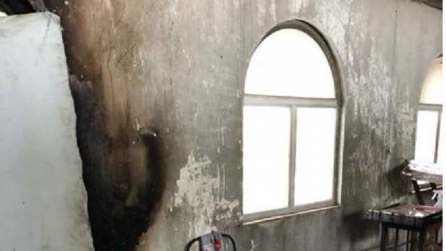 В Киеве подожгли храм Московского патриархата