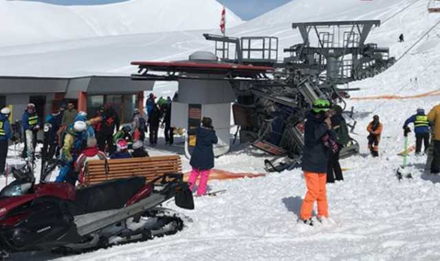 Украинец, пострадавший на горнолыжном курорте в Грузии, находится в реанимации