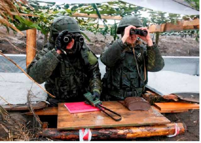 Россия начала масштабные военные учения на границе с Украиной