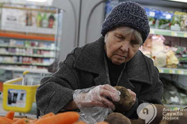 Еда для украинцев в пять раз менее доступна, чем гражданам ЕС