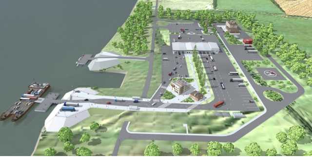 Румыния одобрила открытие ПП Исакча-Орловка на Одесчине, где строят паромную переправу