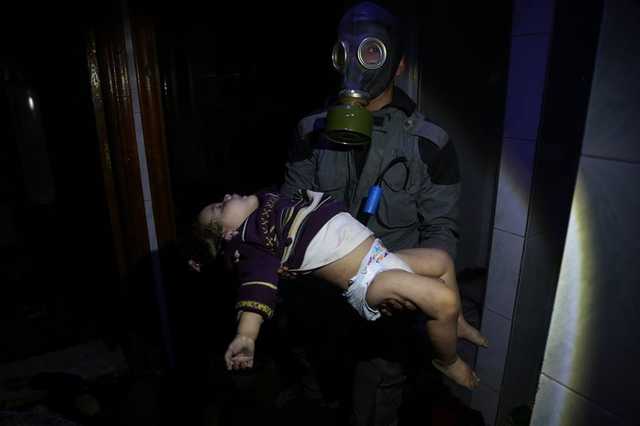 В Минобороны РФ заявили, что фото с жертвами химатаки в Сирии фальшивые