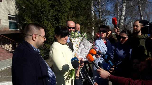 В Харькове освободили осужденную за двойное убийство и помилованную президентом Любовь Кушинскую