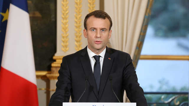 Макрон: Удары будут нацелены на химические объекты в Сирии