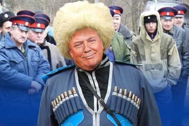 Анекдот дня: В России Трампа исключили из почетных казаков