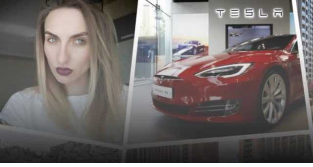 Столичная коммунальщица задекларировала Tesla S как подарок за 50 тысяч