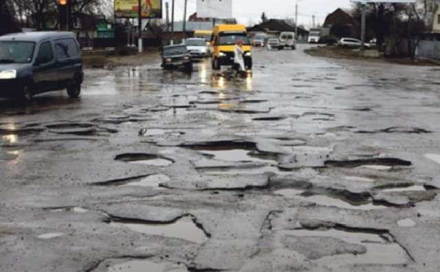 "Укравтодор" хочет отказаться ремонтировать ямы на дорогах
