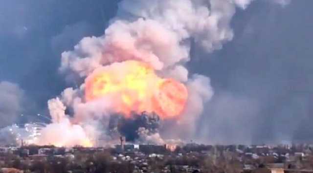 В ВСУ озвучили три причины пожара в Балаклее