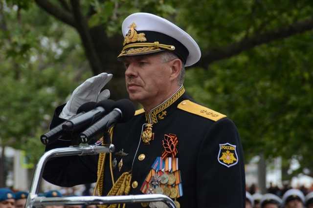 Адмирал, который поставил ультиматум украинским военным в Крыму, пошел на повышение