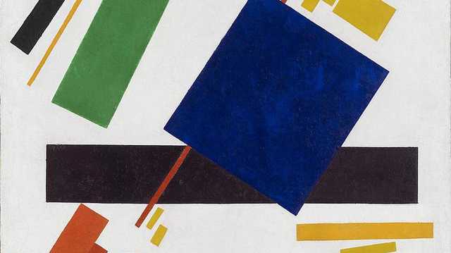 Картина Малевича с синим прямоугольником продана за $85 миллионов