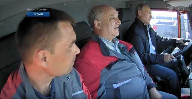 На российском ТВ рассказали, что Путин осуществил проект Гитлера, построив Крымский мост