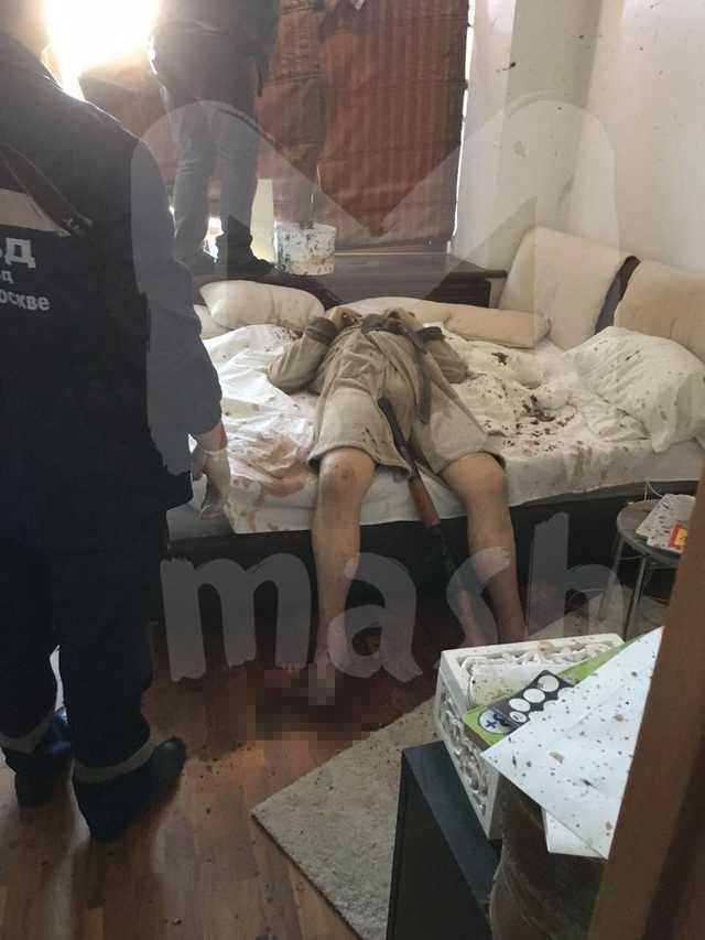 В Москве найден застреленым член Высшего совета партии Путина: фото с места убийства