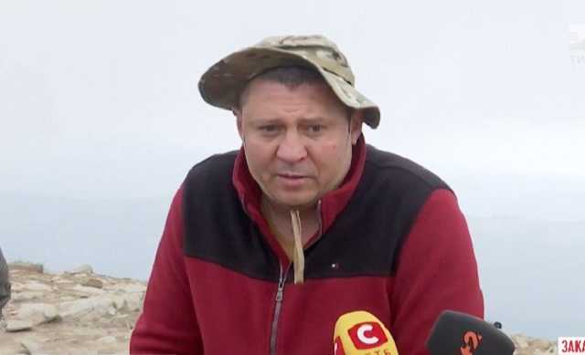 Ветеран АТО, потерявший обе ноги, поднялся на Говерлу