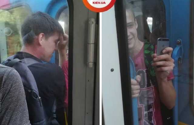 В Киеве на красной ветке метро заметили еще одних зацеперов