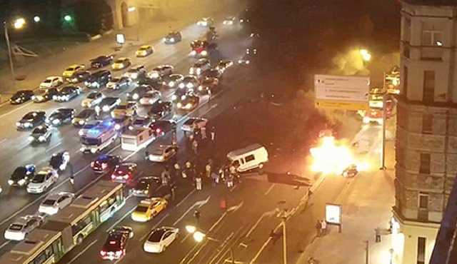 В Москве мажоры устроили крупное ДТП: сгорели заживо