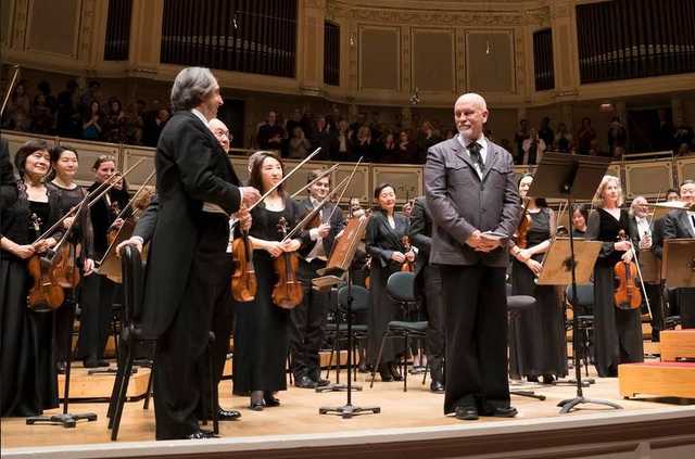 В Киеве дадут бесплатный концерт легендарные Рикардо Мути и Джон Малкович