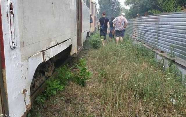 В Харькове у трамвая на ходу отпали тормоза