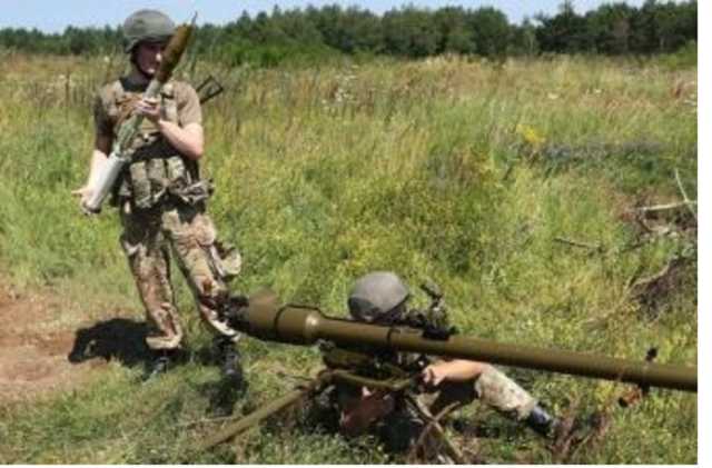 Под Донецком бойцы ВСУ уничтожили «КамАЗ» боевиков