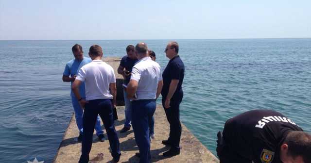 В Одессе обнаружили тело утопленника, на котором была сумка с камнями