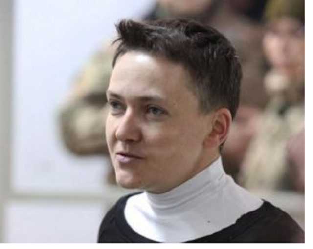 Савченко на заседании грубо обругала судью