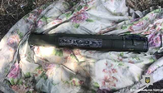 По Днепру гулял мужчина с замотанным в простыню гранатометом