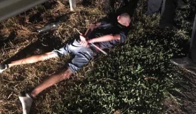 Пьяный водитель уходил от погони в центре Харькова и задел машину патрульных