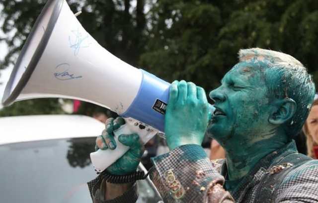 На Шабунина напали полицейские Авакова в штатском