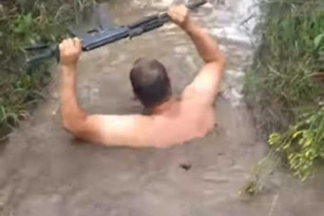 Окопы ВСУ на фронте тоже затопило после ливней