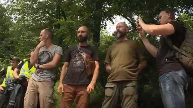 Во время Крестного хода в Киеве произошли стычки: появилось первое видео