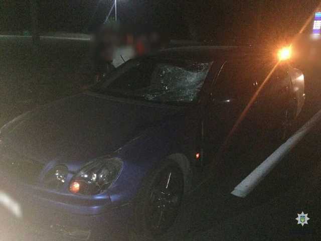 В Харькове Lexus сбил пешехода