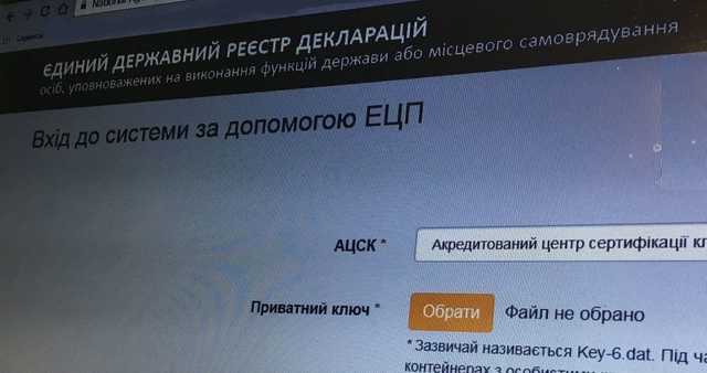В Интернете появился фейковый клон сайта для подачи электронных деклараций