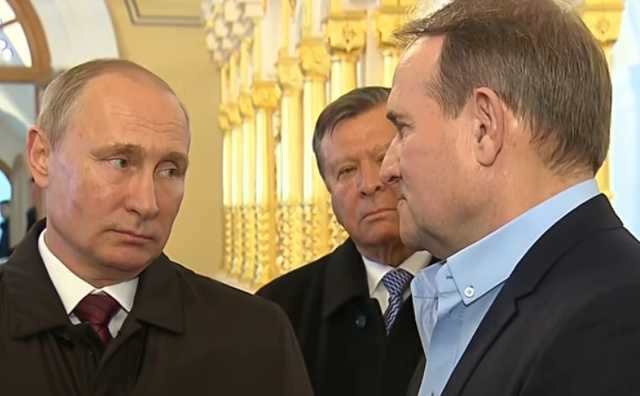 Медведчук переконує Путіна, що може стати президентом України, – ЗМІ